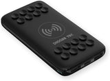 Powerbank Wireless 20.000mAh Drahtlos Aufladen Qi Technologie LED Status Display Outdoor Camping Reise Kfz LKW Adapter Externes Handy Akku Tragbares Ladegerät USB USB-C USB-Micro (20.000mAh, Schwarz)
