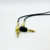 3,5mm Miniklinke Audio Aux Kabel Winkelstecker Musik Auxiliary Verbindungskabel