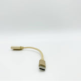 USB-C Adapter auf USB 3.0 Buchse Farbe Gold