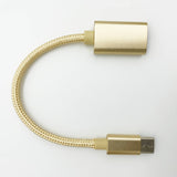 USB-C Adapter auf USB 3.0 Buchse Farbe Gold
