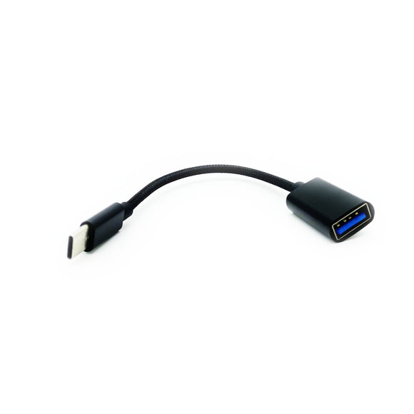 USB-C Adapter auf USB 3.0 Buchse Farbe Schwarz